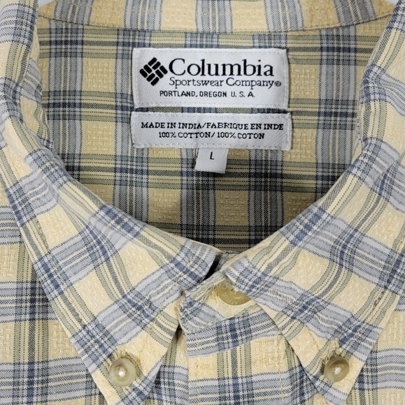 Columbia Men's Shirt #429 Size L - Picture 3 of 7
